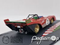 Ferrari 312 P №3 1000km Spa-Francorchamps (1972) CF11 [LS]