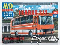 Збірна модель Ikarus-212 4102AVD