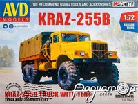 Збірна модель КpАЗ-255Б з тентом 1581AVD