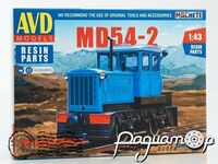 Збірна модель Вузькоколійний мотовоз МД54-2 4066AVD
