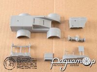 Збірна модель Лаповий снігоприбиральник С-4 1449AVD