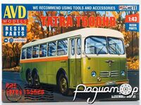 Збірна модель Автобус Тatra T500HB 4059AVD