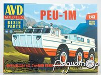 Сборная модель Вездеход-Амфибия ПЭУ-1М 1430AVD