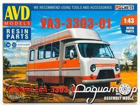 Збірна модель Кемпер УАЗ-3303-01 1528AVD
