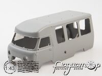 Збірна модель Вахтовий автомобіль УАЗ-17144 1537AVD