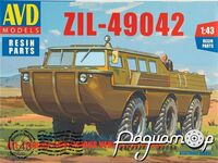 Сборная модель Вездеход-амфибия ЗиЛ-49042 1357AVD