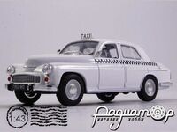 Kultowe Auta PRL-u Spec-Wydanie №21, Warszawa 203 Taxi (1960) KAPS21