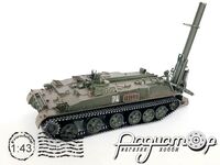 240мм смоходный миномёт 2С4 «Тюльпан» (в боевом положении) (1969) 257556 [BR]