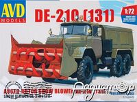 Збірна модель Шнекороторний снігоочисник ДЕ-210 (131) 1292AVD