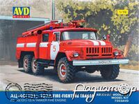 Сборная модель АЦ-40(131)-137А пожарная автоцистерна 7203AVD