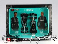 Набор моделей Mercedes-Benz GP F1: Mercedes-Benz AMG W15 №44 L.Hamilton / №63 G.Russell (2 модели) BU18-38115