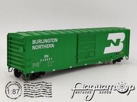 Крытый грузовой вагон американского типа (Boxcar) HR6637B