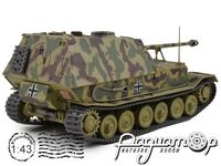 Sd. Kfz. 184 Elefant Heavy Tank Destroyer, schwere Panzerjager Abteilung 653, Ukraine, (1944) 23184-44 [SR]