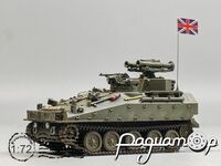 Гусеничный противотанковый бронетранспортер FV120 Spartan MCT (1978) 872044
