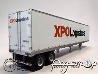 Полуприцеп-рефрежиратор XPO Logistics (двухосный) 223973 [MA]