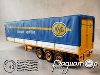 Полуприцеп тентованый ASG (трехосный) 223975 [MA]