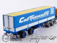 Полуприцеп Fruehauf Savoyarde «Совтрансавто» (1981) 654037 [CS]