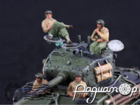 Экипаж американского танка (4 фигурки) 250821