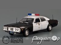 Полицейские Машины Мира №53, Dodge Coronet Полиция Лос-Анджелеса (1973) PMM53-2 [MA]