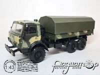 КамАЗ-4310 бортовий, з тентом (1986) 198301 [GS]*