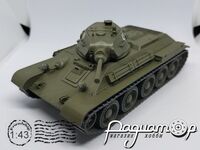 Середній танк Т-34 (ранній) із гарматою Л-11 (1940) 629043 [CA]