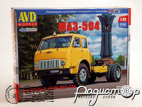 Збірна модель МАЗ-504 сідловий тягач 1700AVD [MA]