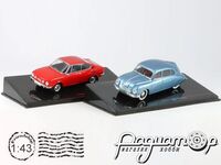 Набор Skoda 110R + Tatra T600 Tatraplan (2 модели) CLC617+CLC594
