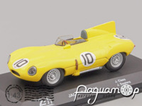 Jaguar D-Type №10 24 Le Mans, J.Claes-J.Swaters (1955) MW1ALA0088 [SV]