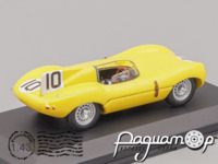 Jaguar D-Type №10 24 Le Mans, J.Claes-J.Swaters (1955) MW1ALA0088 [SV]