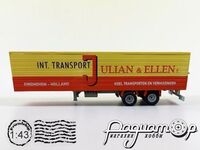 Напівпричіп промтоварний фургон Ulian & Ellen (двохосний) 223971