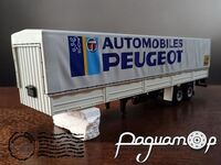 Напівпричіп тентований Peugeot (двохосний) 223966