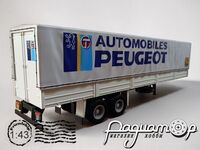 Напівпричіп тентований Peugeot (двохосний) 223966