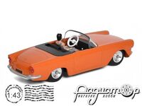 Simca Oceane Cabriolet(1956) (с фигуркой) 1001102