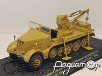 Drehkran 6t auf sch. Zugkraftwagen 18t (Sd.Kfz. 9/1) sch. Pz. Abt.502 Bologubowka USSR (1943) 667651 [IS]