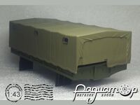 Кузов бортовий, з тентом (КРАЗ-260) 778564 [VZ]