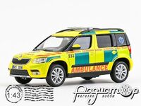 Skoda Yeti FL Медслужба, Злинський регіон (2013) 143ABX-031XO17