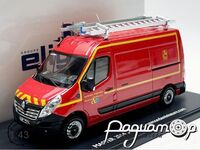 Renault Master III VTP SDIS 54 пожежний штабний автомобіль (2014) 117446