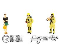 Набір Firefighters & Civilian (3 фігурки) ATFS43006