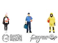 Набір Firefighter & Civilians (3 фігурки) ATFS43005