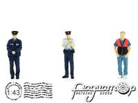 Набір Policemens & Civilian (3 фігурки) ATFS43003