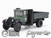 Легендарні вантажівки СРСР №118, ЗіС-21А газогенераторний (1938) LGS118 [MA]