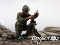 Миномётчик армии США, Вторая мировая (1 фигурка) 497193