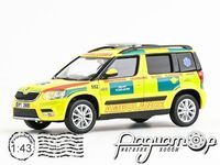 Skoda Yeti FL Ambulance ZZS Пльзеньский регион (2013) 143ABX-031XO11