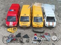 Набор моделей Газель (4шт) 379078 [BS]***