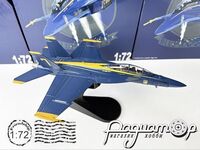 Палубний винищувач-бомбардувальник Boeing F/A-18F Super Hornet ВМС США Blue Angels (2021) 990750