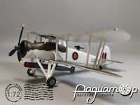 Палубний торпедоносець-біплан Fairey Swordfish Mk.II (1943) 879753