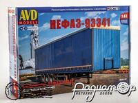 Сборная модель Полуприцеп НЕФАЗ-93341 7085AVD [MA]