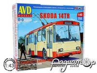 Збірна модель Тролейбус Skoda 14TR 4022AVD [MA]
