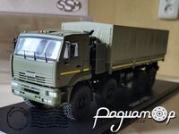 КамАЗ-6560 бортовий з тентом (2000) SSM1383 [LI]