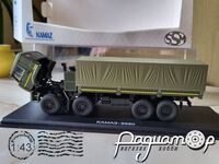 КамАЗ-6560 бортовий з тентом (2000) SSM1383 [LI]